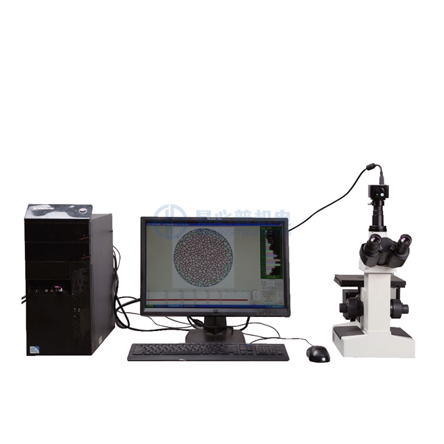 المجهر المعدني المقلوب مع برنامج تحليل الصور المجهري